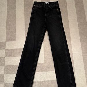 Re/Done Melanie High Rise Boot Cut in color NoHo